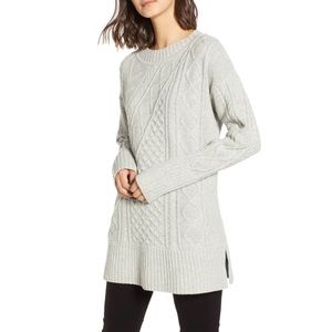 J. Crew Oversized Patchwork Tunic Sweater - Size S
